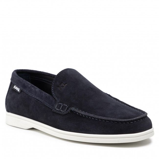 Mocassini KARL LAGERFELD - KL12012 Navy Suede