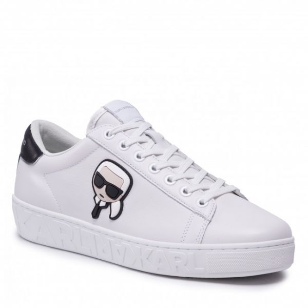 Sneakers KARL LAGERFELD - KL51030 White Lthr Sneakers KARL LAGERFELD - KL51030 White Lthr