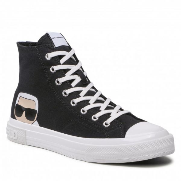 Scarpe da ginnastica KARL LAGERFELD - KL50350 Black Canvas 900 Scarpe da ginnastica KARL LAGERFELD - KL50350 Black Canvas 900