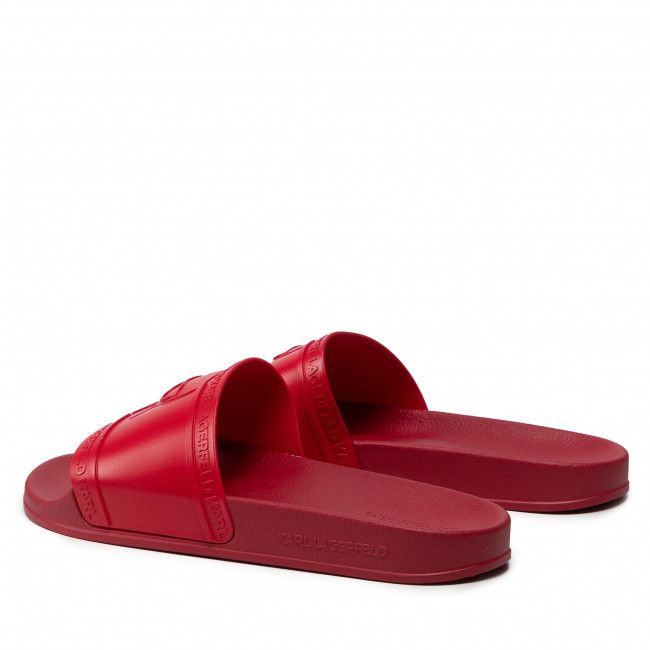 Ciabatte KARL LAGERFELD - KL70009 Red Rubber