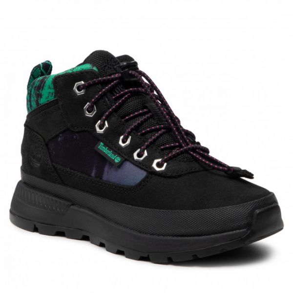 Polacchi Timberland - Filed Trekker Mid TB0A2HGX015 Black Nubuck W Print Polacchi Timberland - Filed Trekker Mid TB0A2HGX015 Black Nubuck W Print