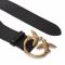 Cintura da donna Pinko - Love Monogram Belt H6 20221 PLT01 1H2125.Y87J Black Z99Q