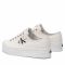 Scarpe sportive CALVIN KLEIN JEANS - Vulcanozed Flatform Laceup Co YW0YW00254 White 02S