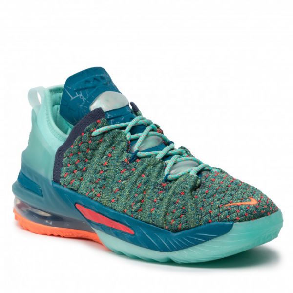 Scarpe Nike - Lebron XVIII (Gs) CW2760 300 Green Abyss/Hyper Crimson Scarpe Nike - Lebron XVIII (Gs) CW2760 300 Green Abyss/Hyper Crimson