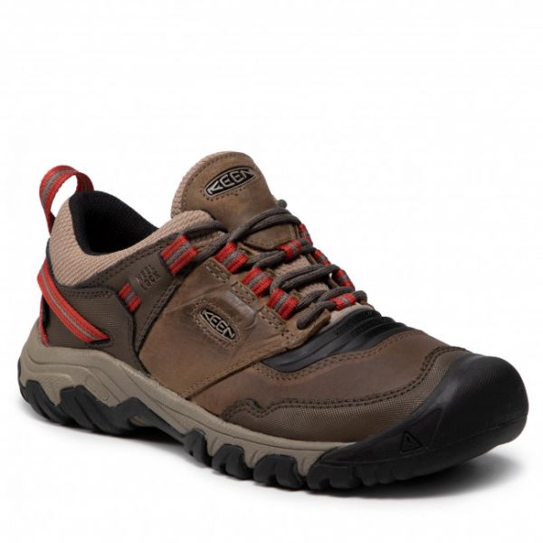 Scarpe da trekking Keen - Ridge Flex Wp M 1024918 Timberwolf/Ketchup