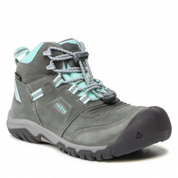 Scarpe da trekking Keen - Ridge Flex Mid Wp 1025583 Grey/Blue Tint Scarpe da trekking Keen - Ridge Flex Mid Wp 1025583 Grey/Blue Tint