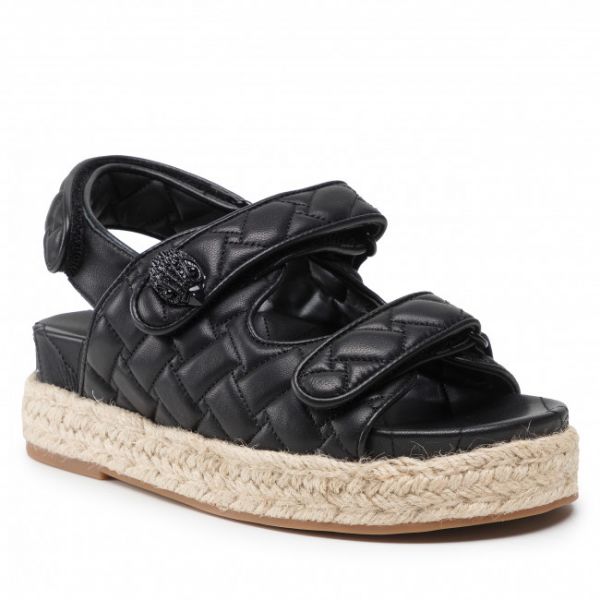 Espadrillas KURT GEIGER - Orson Espadrille 8878200109 Black Leather