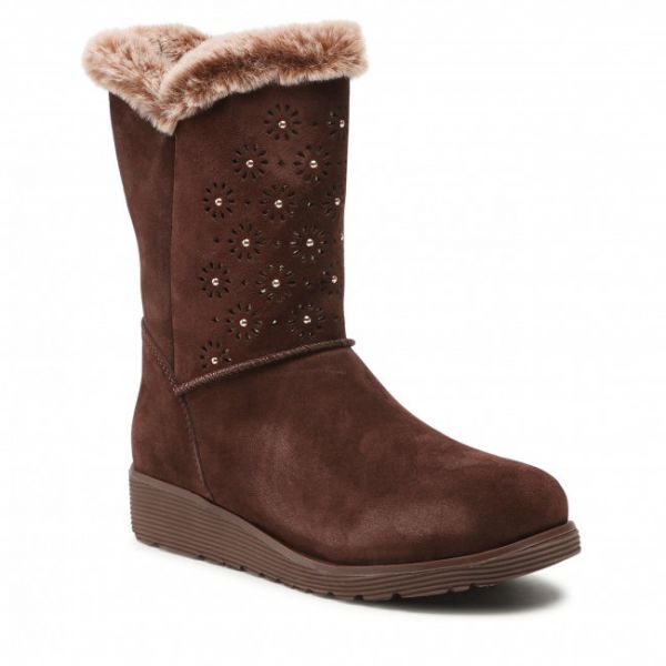 Stivali SKECHERS - Lovely Stud 167115/BRN Brown Stivali SKECHERS - Lovely Stud 167115/BRN Brown
