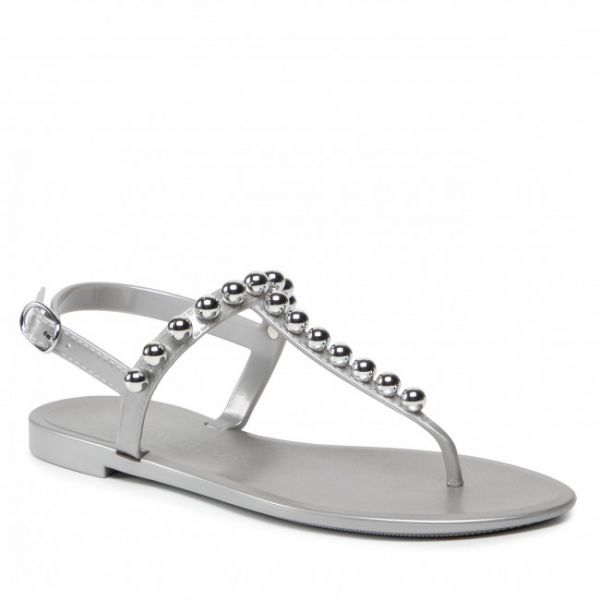 Sandali STUART WEITZMAN - Goldie Jelly SA027 Silver Tonal Sandali STUART WEITZMAN - Goldie Jelly SA027 Silver Tonal