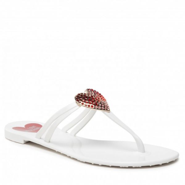 Infradito LOVE MOSCHINO - JA28321G0EI34100 Bianco/Multic