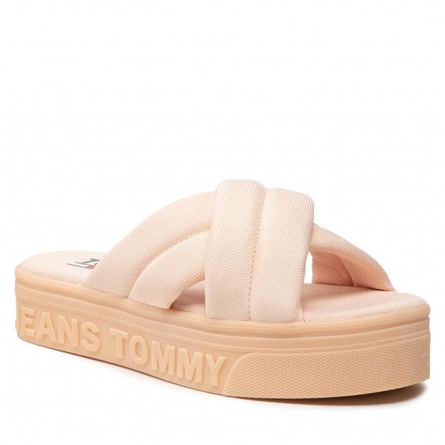 Ciabatte TOMMY JEANS - Flatform Sandal EN0EN01798 Frosty Mango TM6