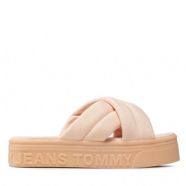 Ciabatte TOMMY JEANS - Flatform Sandal EN0EN01798 Frosty Mango TM6