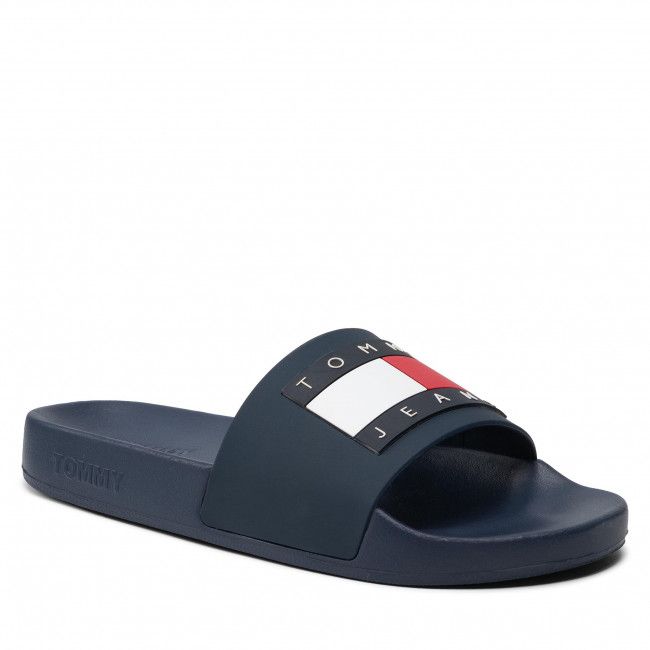 Ciabatte TOMMY JEANS - Flag Pool Slide EN0EN01889 Twilight Navy C87