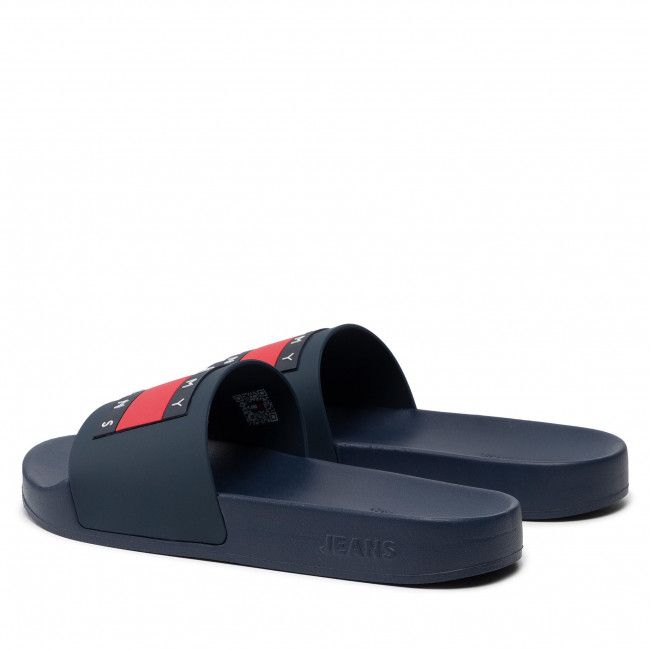 Ciabatte TOMMY JEANS - Flag Pool Slide EN0EN01889 Twilight Navy C87