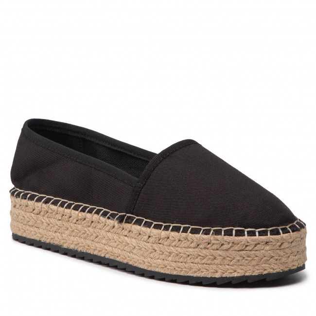 Espadrillas TOMMY JEANS - Platform Espadrille EN0EN01832 Black BDS