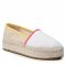 Espadrillas TOMMY JEANS - Flatform Espadrille EN0EN01832 Sugarcane AA8