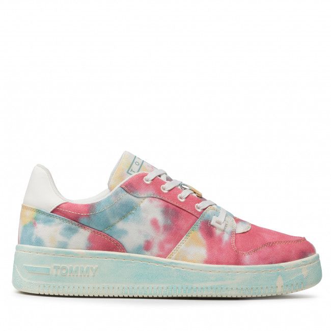 Sneakers Tommy Jeans - Tie Dye Basket EM0EM00952 Crest CTE