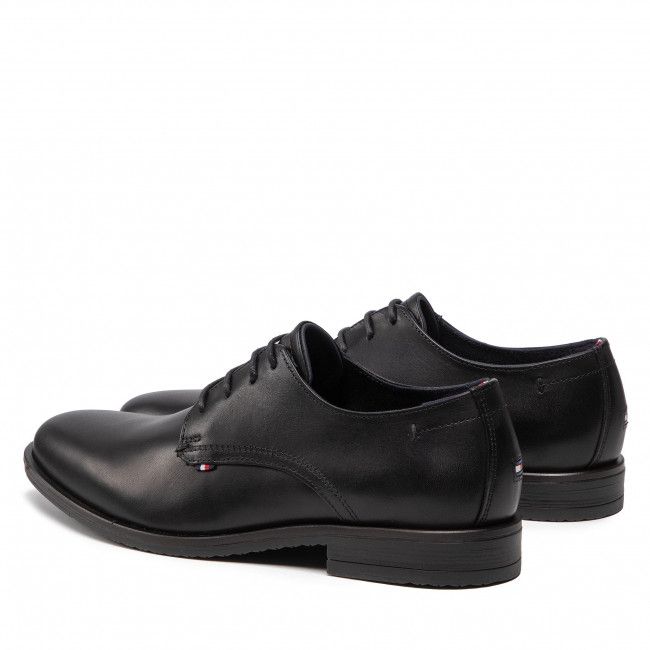 Scarpe basse Tommy Hilfiger - Core Lth Lace Up Shoe FM0FM03955 Black BDS