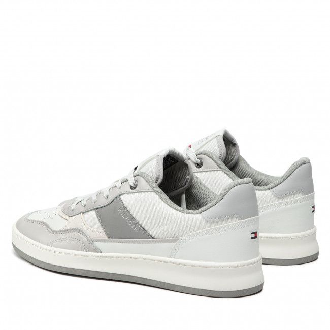 Sneakers Tommy Hilfiger - Retro Court Mix Cupsole FM0FM04006 Grey Whsper PQU