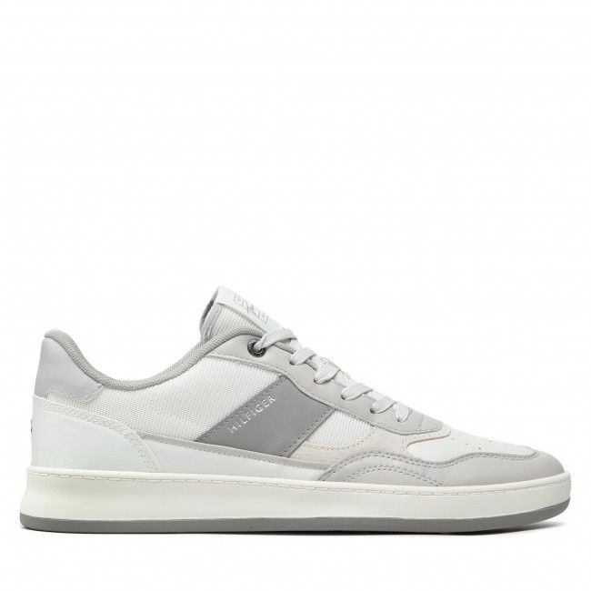 Sneakers Tommy Hilfiger - Retro Court Mix Cupsole FM0FM04006 Grey Whsper PQU