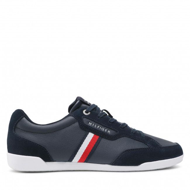 Sneakers Tommy Hilfiger - Corporate Mix Leather Cupsole FM0FM04015 Desert Sky DW5