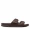 Ciabatte Tommy Hilfiger - Elevated Leather Buckle Sandal FM0FM04085 Cocoa GT6