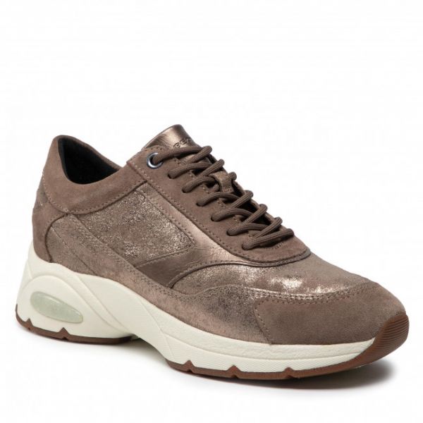 Sneakers GEOX - D Alhour A D94FGA 0VI22 C5005 Dk Beige Sneakers GEOX - D Alhour A D94FGA 0VI22 C5005 Dk Beige