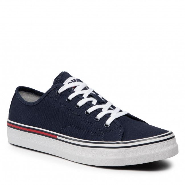 Scarpe sportive Tommy Jeans - Essential Low Cut EM0EM00962 Twilight Navy C87