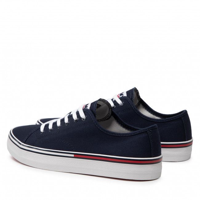 Scarpe sportive Tommy Jeans - Essential Low Cut EM0EM00962 Twilight Navy C87