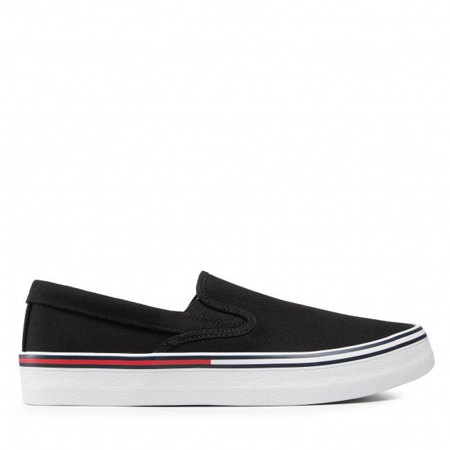 Scarpe sportive Tommy Jeans - Essential Slipon EM0EM00961 Black BDS