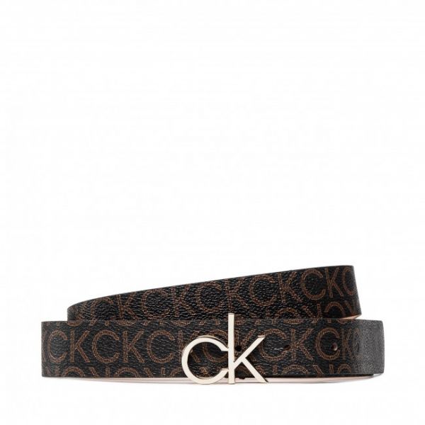 Cintura da donna CALVIN KLEIN - Re-Lock Logo Belt 30Mm Mono K60K609001 0HD