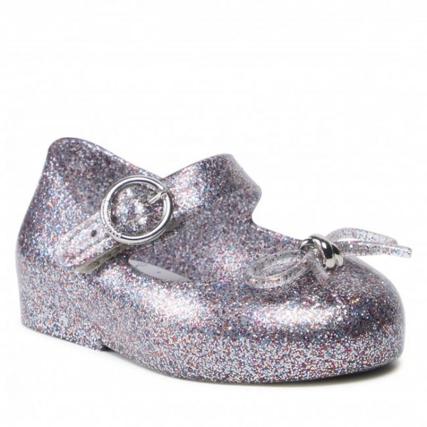 Scarpe basse MELISSA - Mini Melissa Sweet Love Bb 32803 Silver Glitter 53519 Scarpe basse MELISSA - Mini Melissa Sweet Love Bb 32803 Silver Glitter 53519