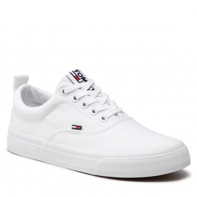 Scarpe sportive TOMMY JEANS - Classic Tommy Jeans Sneaker EN0EN00986 White 100