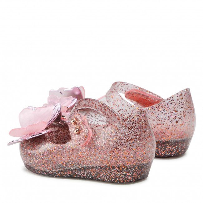 Scarpe basse Melissa - Mini Melissa Ultragirl Fly III 32849 Clear Glitter Misto/ Pink 53852