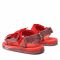 Sandali MELISSA - Mini Melissa Papete + Rider I 33381 Red/Clear Glitter Pink 54034