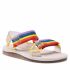 Sandali Melissa - Mini Melissa Papete Rider I 33381 Beige/Beige/Rainbow 54036