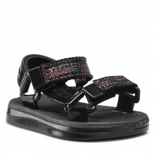 Sandali MELISSA - Mini Melissa Papete+Rider 1 33382 Black/Black 50481 Sandali MELISSA - Mini Melissa Papete+Rider 1 33382 Black/Black 50481
