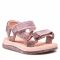 Sandali Melissa - Mini Melissa Papete+Rider 1 33382 Pink/Clear Gitter Pink 54035