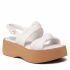 Sandali MELISSA - Velvet Platform Ad 33420 White/Beige 51572