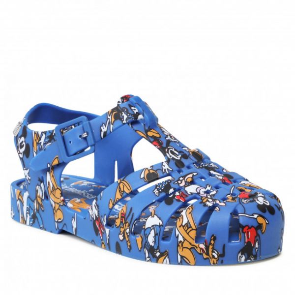 Sandali Melissa - Mini Melissa Possession Print 33444 Blue Multicolor 54094 Sandali Melissa - Mini Melissa Possession Print 33444 Blue Multicolor 54094