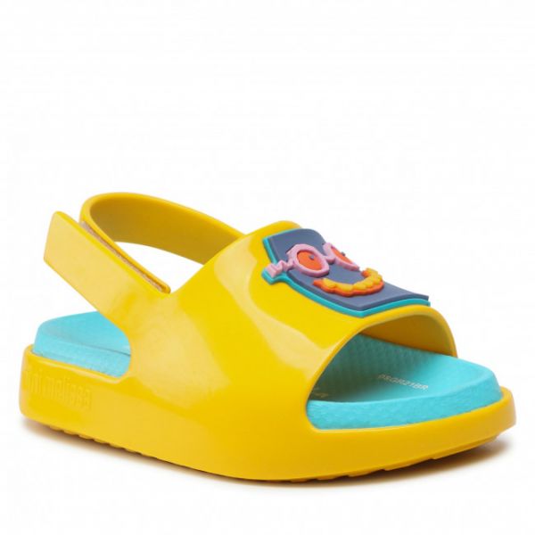Sandali Melissa - Mini Melissa Cloud Slide 33452 Yellow/Blue 54166 Sandali Melissa - Mini Melissa Cloud Slide 33452 Yellow/Blue 54166