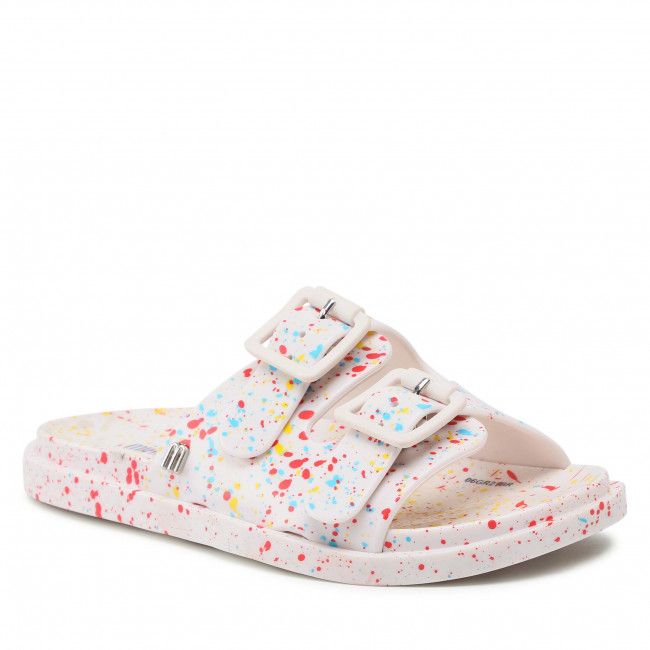 Ciabatte Melissa - Mini Melissa Wide II Inf 33470 White/White/Quantil 54090