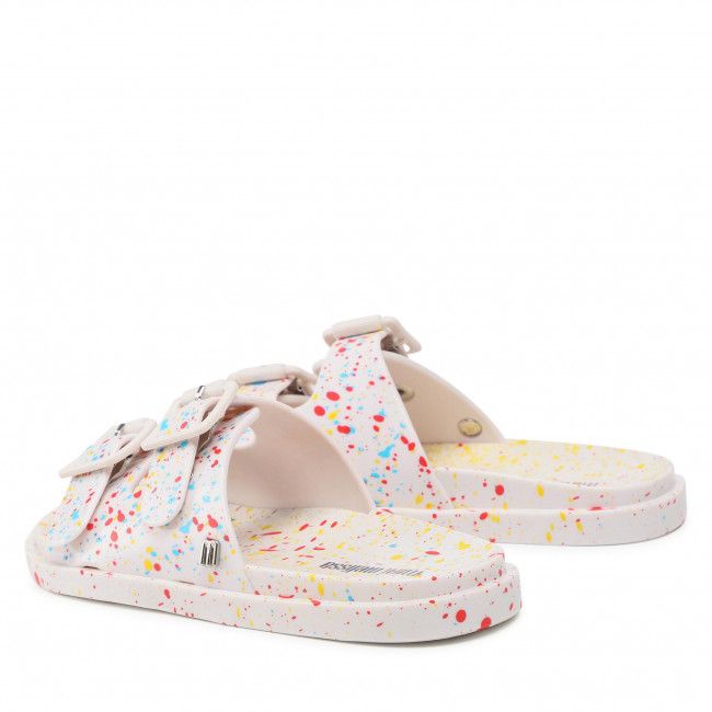 Ciabatte Melissa - Mini Melissa Wide II Inf 33470 White/White/Quantil 54090