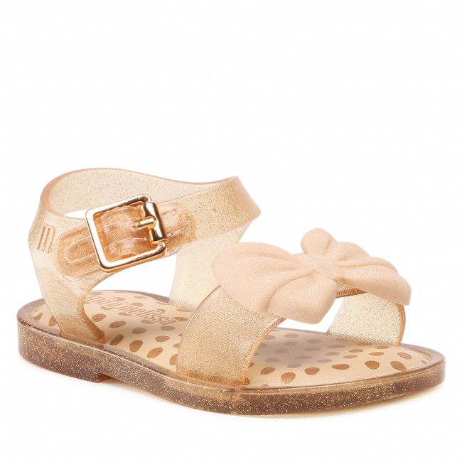 Sandali Melissa - Mini Melissa Mar Sandal Prince 33473 Beige/Glitter 54096