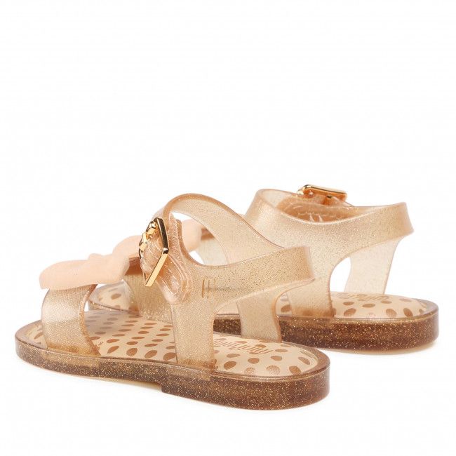 Sandali Melissa - Mini Melissa Mar Sandal Prince 33473 Beige/Glitter 54096