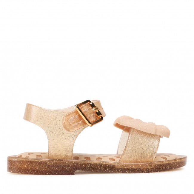 Sandali Melissa - Mini Melissa Mar Sandal Prince 33473 Beige/Glitter 54096