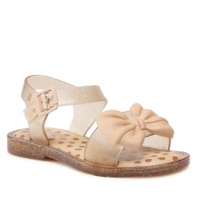 Sandali Melissa - Mini Melissa Mar Sandal Prince 33474 Beige/Glitter 54096