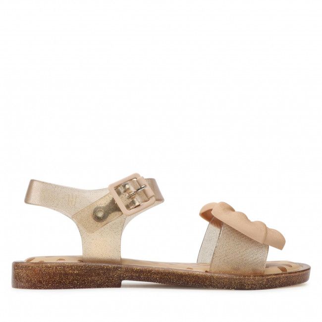 Sandali Melissa - Mini Melissa Mar Sandal Prince 33474 Beige/Glitter 54096