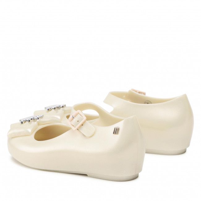 Scarpe basse Melissa - Mini Melissa Dora + Disney Princessa 33501 White Pearled 06587