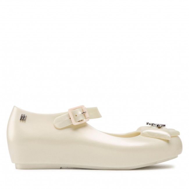 Scarpe basse Melissa - Mini Melissa Dora + Disney Princessa 33501 White Pearled 06587